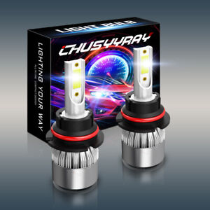 For CHRYSLER Cirrus 1995-00 2X LED Headlight Hi/Lo Beam Bulbs White Bright Lamp