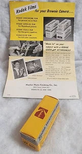 Vintage - KODAK - 620 Verichrome Pan - FILM and BROCHURE - Picture 1 of 11