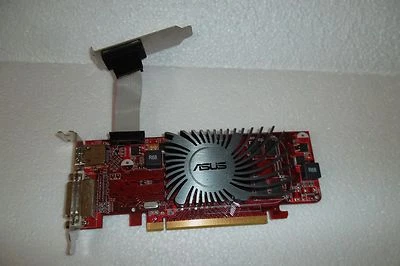 ASUS Radeon HD 6450 PCIe Graphics Card 1GB VGA DVI HDMI EAH6450 Silent/DI/1GD3 - Image 1 of 4