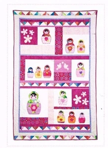 Babushkas Single Bed Quilt Pattern - Picture 1 of 1