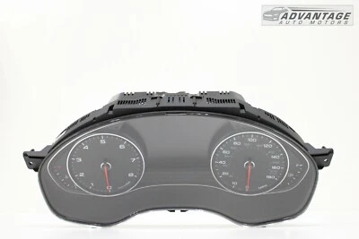 AUDI A6 C7 2014-2015 TABLERO CUADRO DE INSTRUMENTOS MEDIDOR VELOCÍMETRO 90 K MILLAS OEM Foto 1 de 4