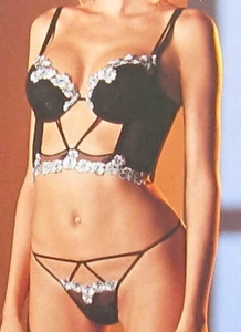 D Sale - 85% Neu Nefer Italy Party Top L B + String fetish Dessous Lingerie - Bild 1 von 2