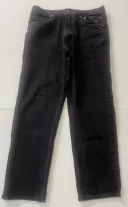 Jeans Harley Davidson Genuinos para Motocicleta Negros Denim Para Hombre ETIQUETA 34 X 30 REAL 34 29 - Imagen 1 de 17
