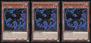 Dark Beckoning Beast - Playset 3 Cards - RA03-EN027 - Ultra Rare - Yugioh - Bild 1 von 2