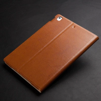 iPad 10.2-9th/8th/7th Gen/Air 3/11/12.9"/10.5"/9.7"/Mini 5 Genuine Leather Cases - Image 1 of 4