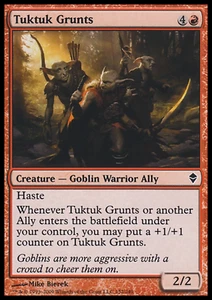 MTG: Tuktuk Grunts -Zendikar - Magic Card - Picture 1 of 2