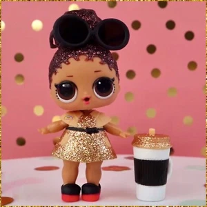 LOL Surprise Confetti Pop BOSS QUEEN Rare Gold Ball Big Sister L.O.L. Doll NEW! - Picture 1 of 5