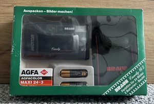 Braun Candy M2 Motor 35mm Kamera NEU OVP + Tasche + AGFA Film + Batterien Set - Bild 1 von 6
