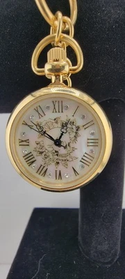 Vintage ED HARDY Watch Bracelet Large Womens Gold Tone. - Image 1 of 4