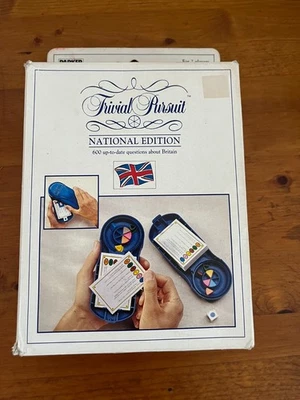 TRIVIAL PURSUIT NATIONAL TRAVEL EDITION ABOUT BRITAIN (1993) - Image 1 of 4