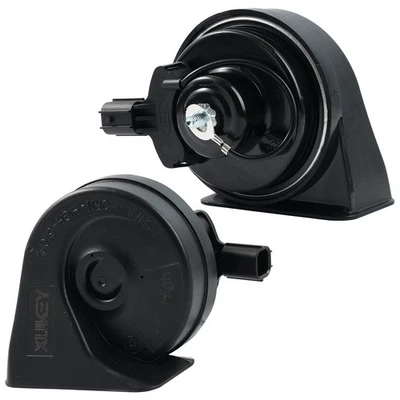 x2  410/510Hz High Low Pitch Snail Horn Loud For Honda Odyssey Insight Acura TSX Foto 1 de 4