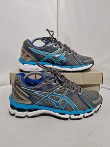 Asics Gel Kayano 19 Grau Größe 5,5 UK Damen Laufschuhe EUR 39 US 7,5 T350N - Bild 1 von 12