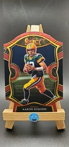 2020 Panini Select Football Aaron Rodgers Maroon Prizm Die Cut #12 Concourse - Picture 1 of 2