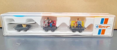 Roco Narrow Gauge N 34512 Field Railway Company Outing 3 Piece HOe  - Image 1 of 4