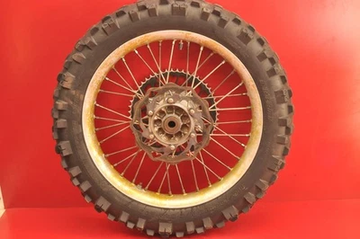 Gas Gas EC300 EC 250 300 2001 llanta trasera buje neumático freno rotor 18X2,15 Foto 1 de 4