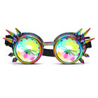 Festival Rave Kaleidoscope Rainbow Round Glasses Prism Diffraction Crystal Lens