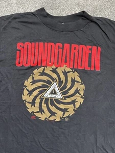 Soundgarden Badmotorfinger 1991 Vintage T-shirt 80s 90s Euro Tags XL - Picture 1 of 8