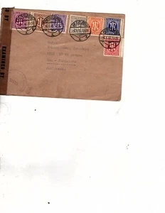 ALEMANIA, Zona Am-Br, 1945. Zona de cobertura a california examinada Heidelberg (mb14 - Imagen 1 de 1