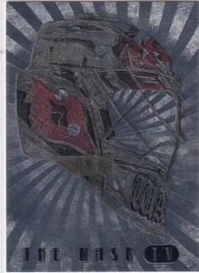 06/07 ITG BETWEEN THE PIPES CAM WARD MASK IV SILVER PARALLEL #13