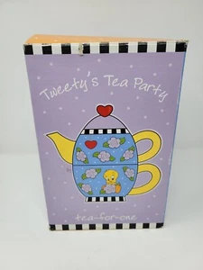 TWEETY'S Tweety BIRD TEA PARTY SET 3 pezzi, 1999 Warner Bros Store - Foto 1 di 6