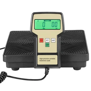 220LBS Electronic Digital Refrigerant Charging Weight Scale with Portable Case - Picture 1 of 22