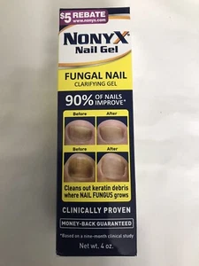 Nonyx Fungal Nail Clarifying Gel 4 Oz Removing Keratin Debris Clinically Proven - Picture 1 of 5