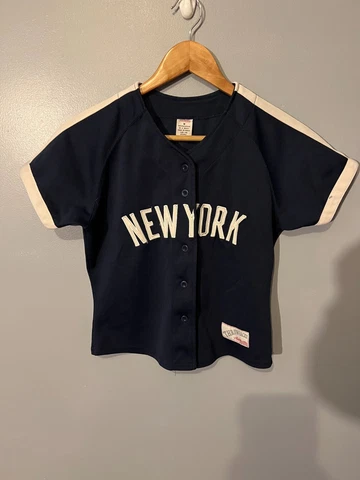 Vintage Micky Mantle 7 New York Yankees Youth Jersey Throwback Cover