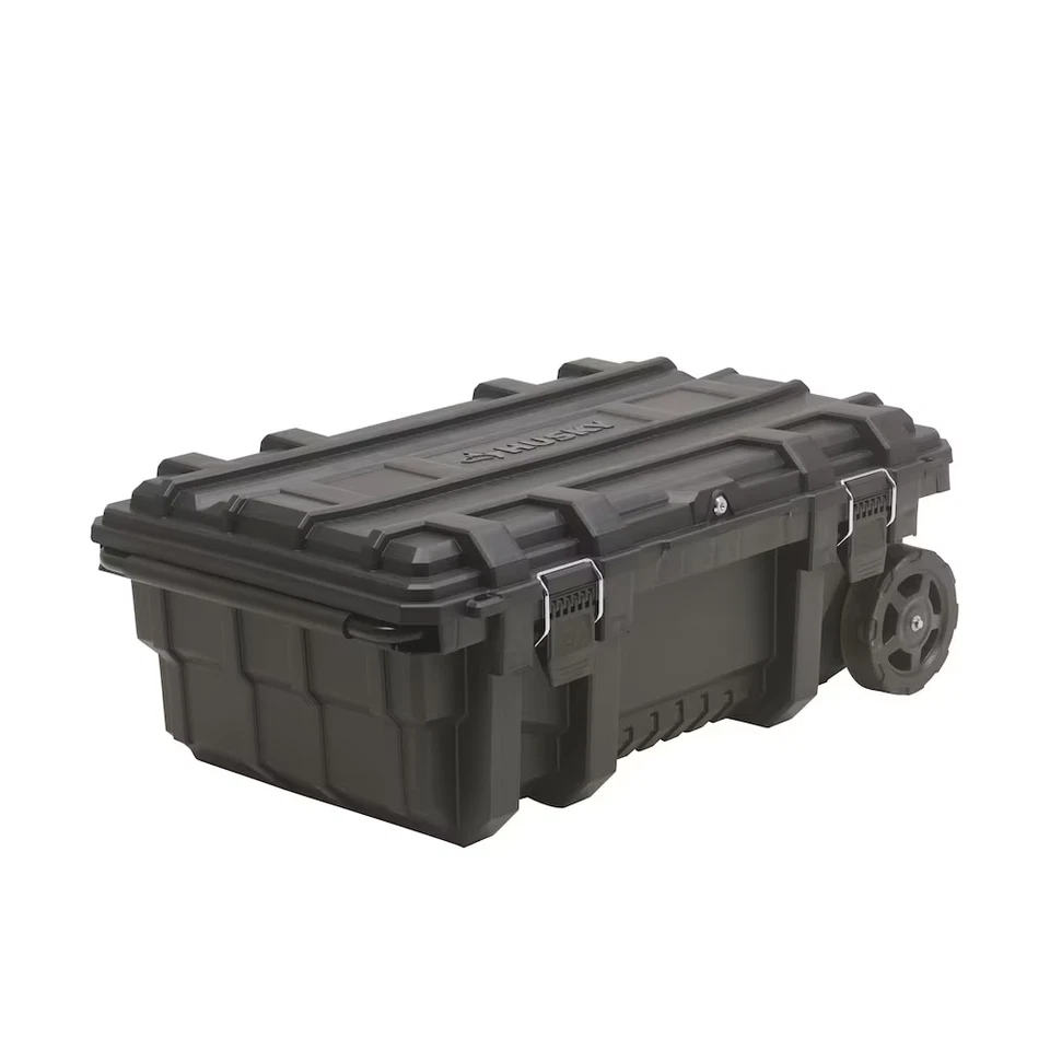 HUSKY CONNECT 35" 95L CAPACITY MOBILE WORK CART AND TOOL BOX 249208 BLACK