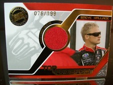 Steve Wallace Press Pass Top Prospect Race-Used Glove 2006 Card #SW-G 76/199