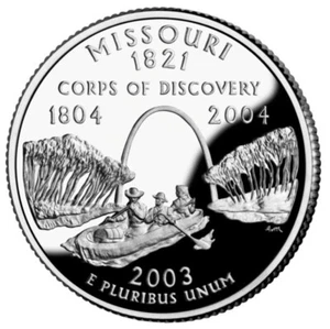 2003 S Proof Missouri State Quarter Uncirculated US Mint - Picture 1 of 2