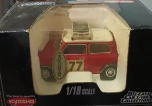 NEW KYOSHO 1/18 Scale 08102R - Morris Mini Cooper S Mk1 - 67 Monte Carlo Rally - Picture 1 of 4