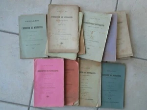 ANNALES NATURALISTES DE LEVALLOIS-PERRET, 1899/1913. - Imagen 1 de 12