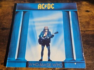 AC/DC Who Made Who 1986 LP Vinyl Atlantic 7 81650-1-E Specialty 1st Pressing - Picture 1 of 6