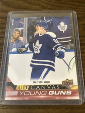 2022-23 UD Extended Series UD Canvas Young Guns #C374 Mac Hollowell
