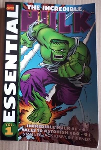 Marvel Comics Essential The Incredible Hulk Volume 1 TPB Black & White Tales - Picture 1 of 12