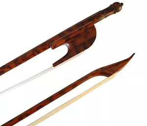 high class Snakewood baroque violin bow 4/4 letterwood, outward camber - Picture 1 of 9