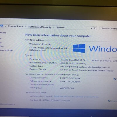 Fujitsu Lifebook A Series A530 Charger Inc I3 Intel 4gb  Win 10 Bargain Wifi - Image 1 of 4