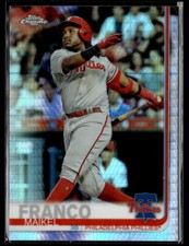 2019 Topps Chrome #7 Maikel Franco Prism Refractor