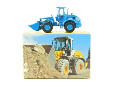 Liebherr L538 Wheel Loader - Blue - Conrad 1:50 Scale Diecast Model #2435/0 New - Image 1 of 4