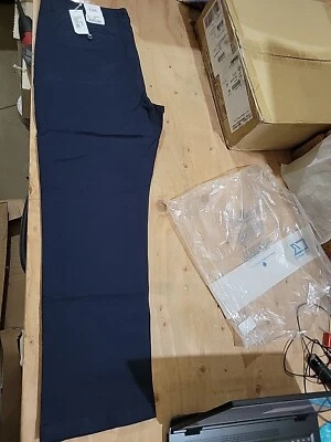 Pantalones chinos Cutter & Buck para hombre nuevos con etiquetas talla 40Tx32 azul marino Foto 1 de 4