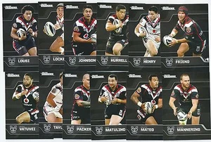 2013 NRL Traders WARRIORS Team Set - Picture 1 of 1
