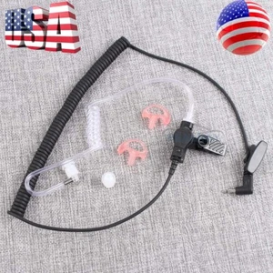 Tacitcal Police 2.5mm Listen Only Earpiece w/ Acoustic Tube 2.5mm Earphone Jacks - Zdjęcie 1 z 9