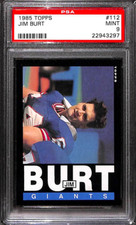 1985 Topps #112 JIM BURT PSA 9 22943297