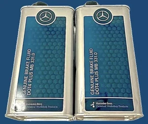 Genuine Mercedes Brake Fluid DOT4+ MB 331.0 - 2 Pack | OEM Performance Part - Picture 1 of 1