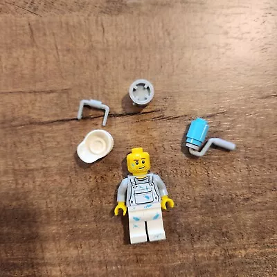 LEGO декоратор минифигурка CMF серии 10 71001 мини фигурка художник #1 - Изображение 1 из 2