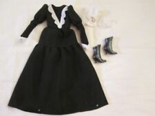 Barbie Susan B. Anthony Inspiring Women Complete Outfit Victorian Boots Dress