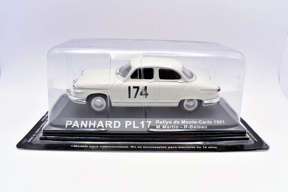 Modellino auto rally scala 1:43 Panhard PL17 diecast modellismo statico asta car - Immagine 1 di 1