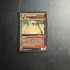 Highlander: The Card Game Trading Card  CCG holy Ground - Bild 1 von 2