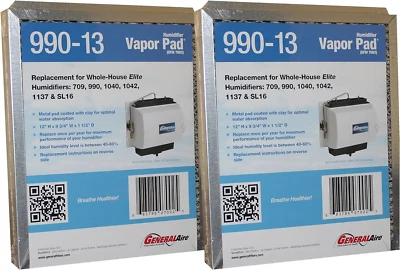 Humidificador Parte # 990-13 para Modelos 1042, 1040, 1137, 709, 990, SL16 Estuche de 2 Foto 1 de 4