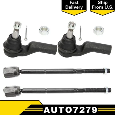 Extremo de barra de amarre interior exterior para Lincoln Continental 2002 2001 2000 1999 1998 97 Foto 1 de 4